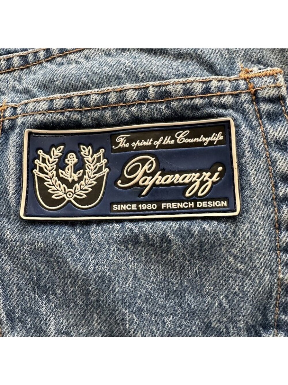 Paparazzi Made in Italy Barrel Leg Jeans Womens 16 Vintage 90s Button Fly RARE - Picture 4 of 11